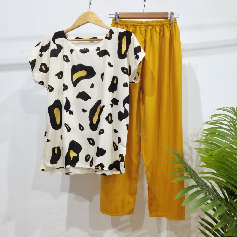 BABYDOLL RAYON PANJANG| BABYDOLL MURAH | BAJU RUMAHAN-Panjang 25