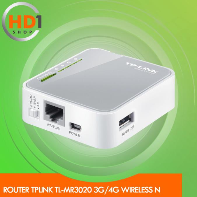 Dijual Router Tplink Tl-Mr3020 3G/4G Wireless N Bagus