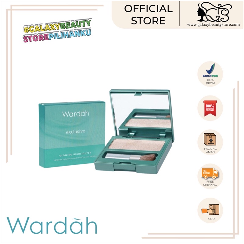 WARDAH EXCLUSIVE GLOWING HIGHLIGHTER / HIGHLIGHTER WARDAH