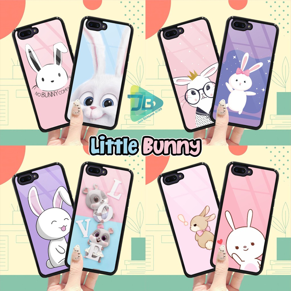 HARDCASE 2D GLOSSY LITTLE BUNNY OPPO VIVO XIAOMI SAMSUNG REALME IPHONE ALL TYPE JB4678