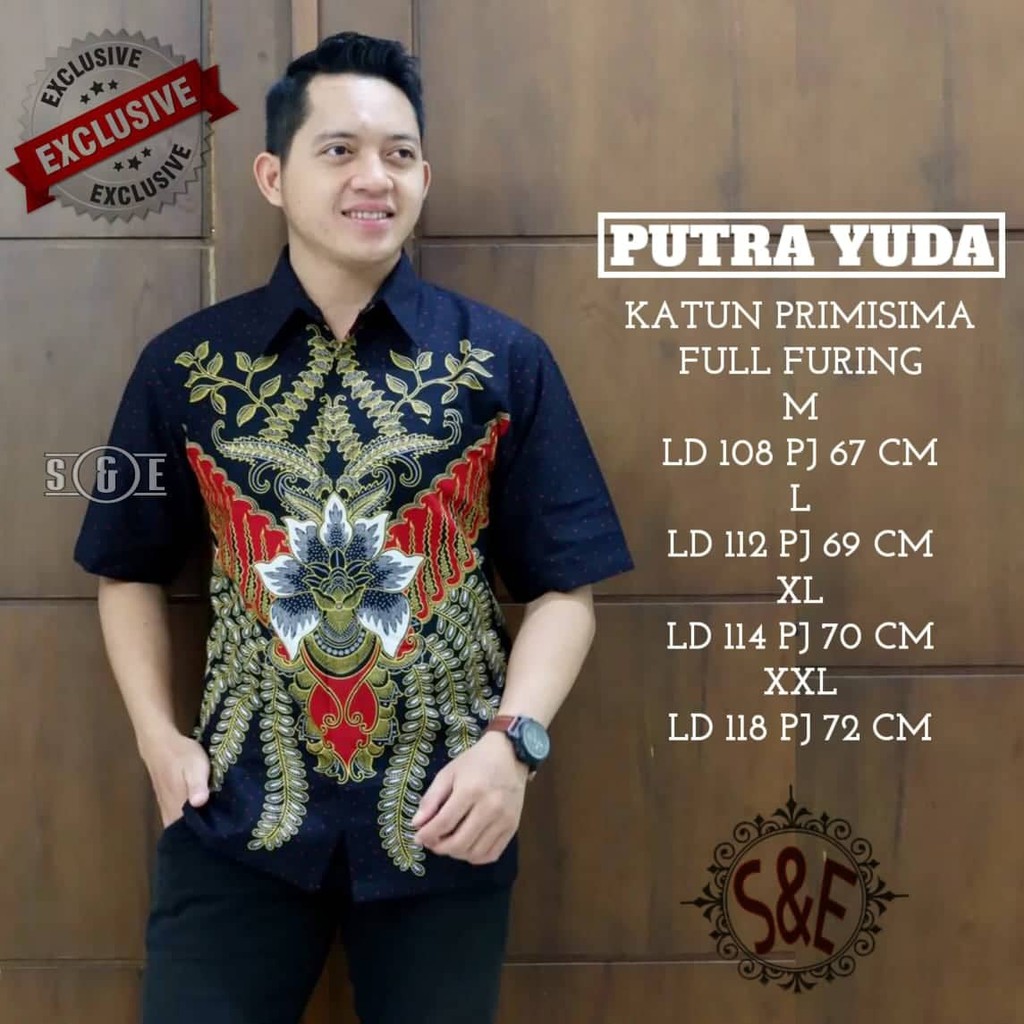 Kemeja Batik Putra Yudha by S&E