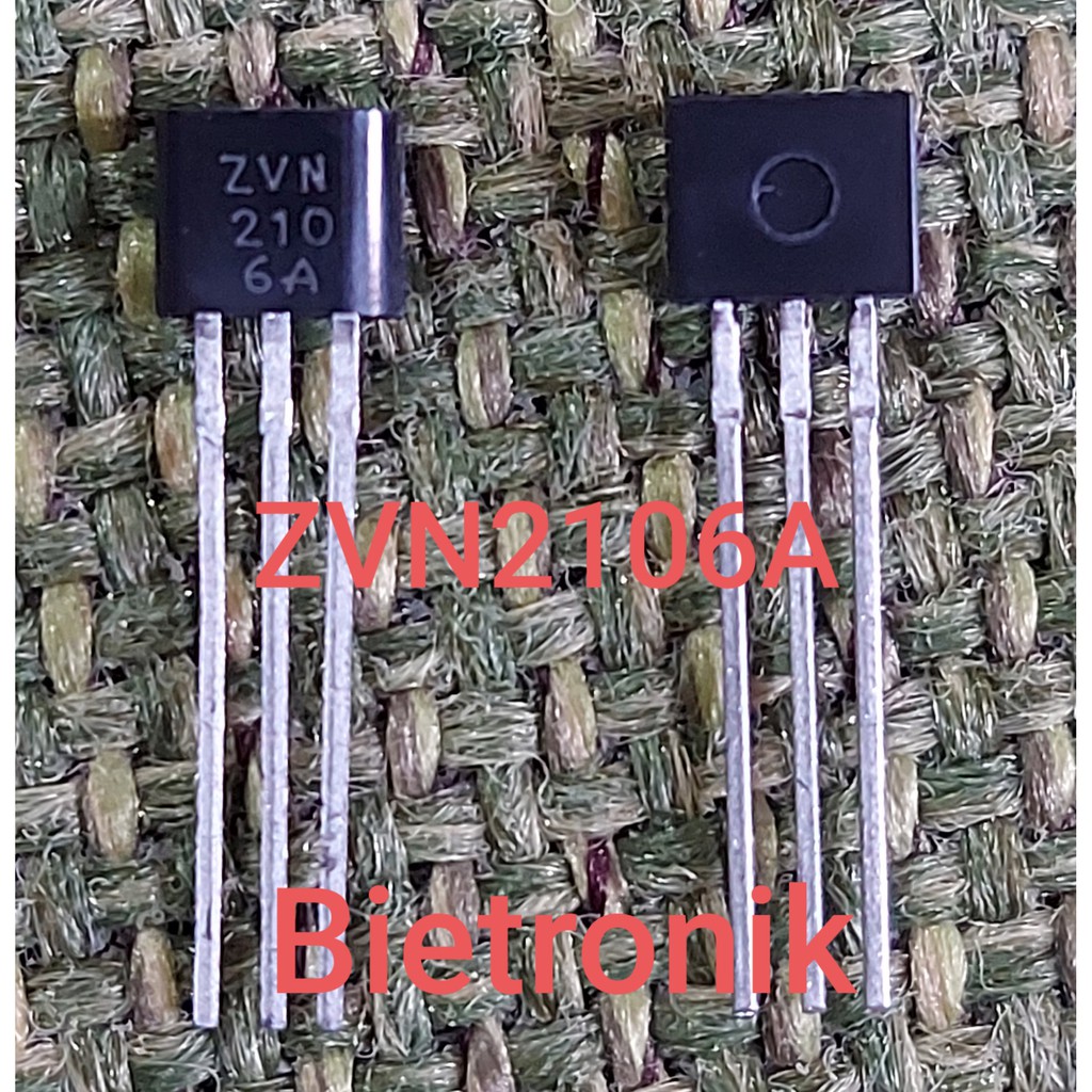 DMOS FET 1 SET ZVP2106 ZVN2106 TO-92 Original DIODES Incorporated