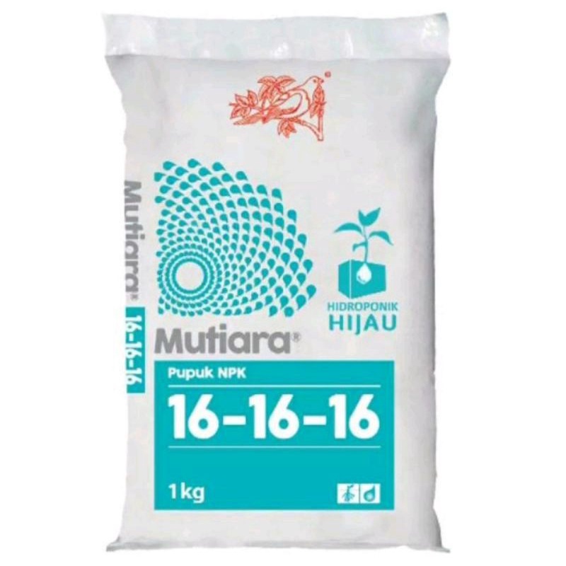 PUPUK NPK MUTIARA 16 - 16 - 16 Kemasan Repack 25gr Asli Original Produk Original Pupuk NPK