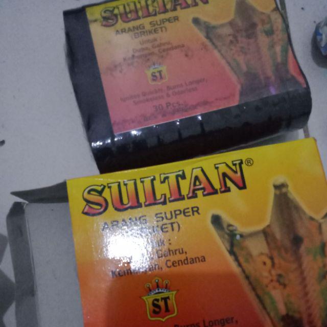 Arang Super Arang Briket Syisyah/sultan Bara Dupa Buhur Kemenyan Aromaterapi