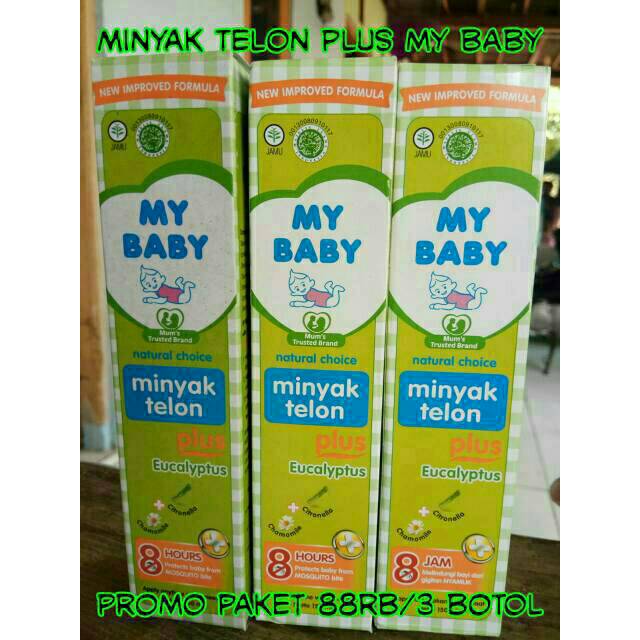 promo minyak telon plus my baby 150ml