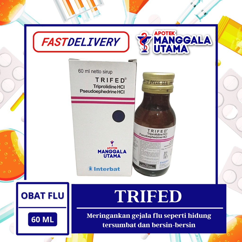 TRIFED SIRUP 60 ML