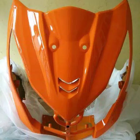 cover body tameng depan beat FI orange