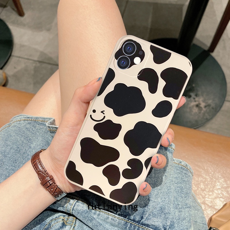 Leopard Print Soft Case For Infinix Hot 11 11s 9 10 Play 10T 10S 10 Lite Note 8 Infinix Smart 5 6 Smily Silicone Back Cover