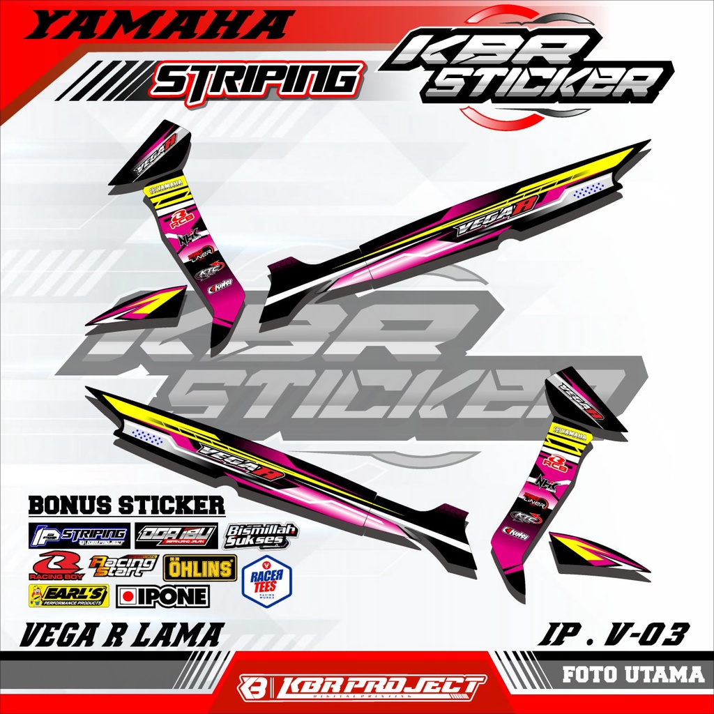 VEGA R LAMA  (COD) STICKER STRIPING MOTOR VEGA R LAMA.03