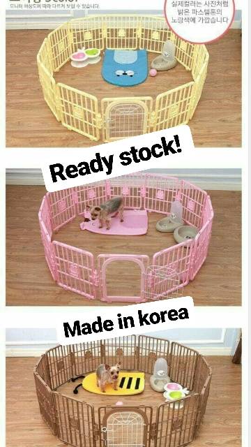 Kandang pagar anjing smart fence / dog cat kucing kelinci rabbit cage murah