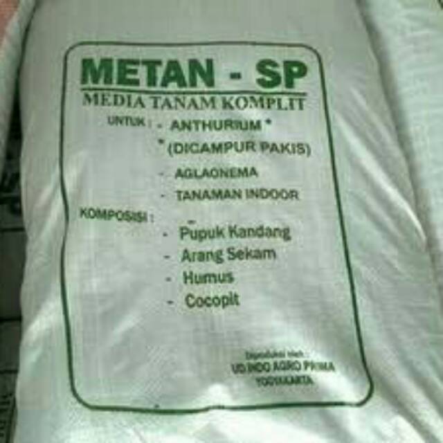 Media tanam komplit / tanah humus