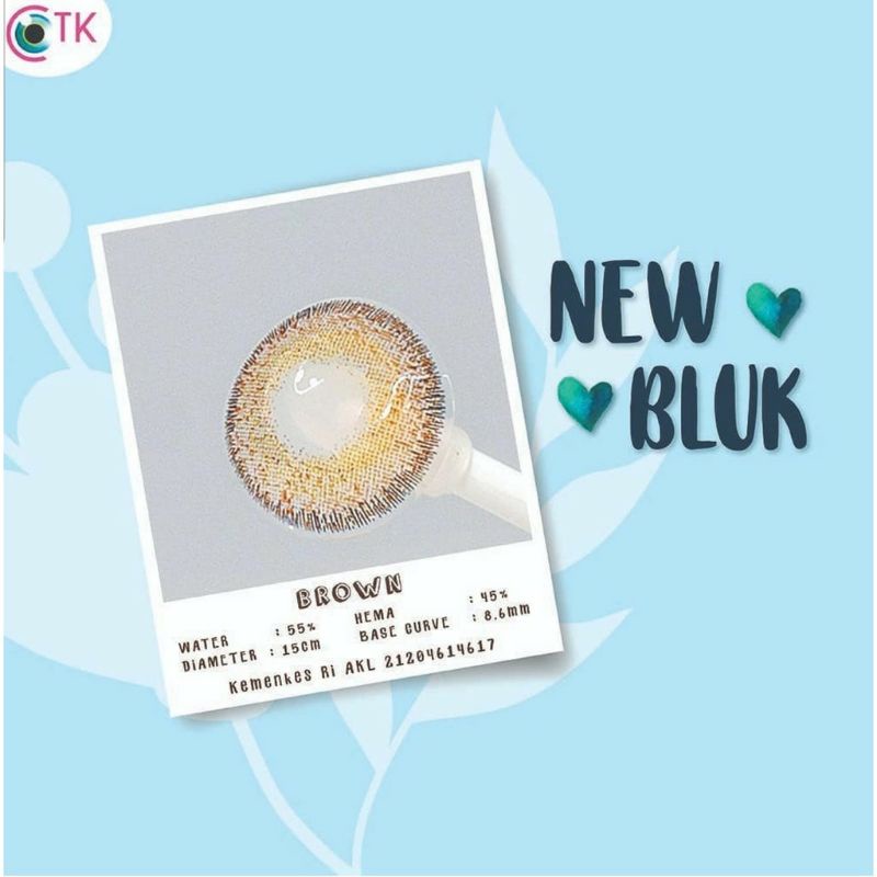 softlens newbluk normal diameter 15 mm plano