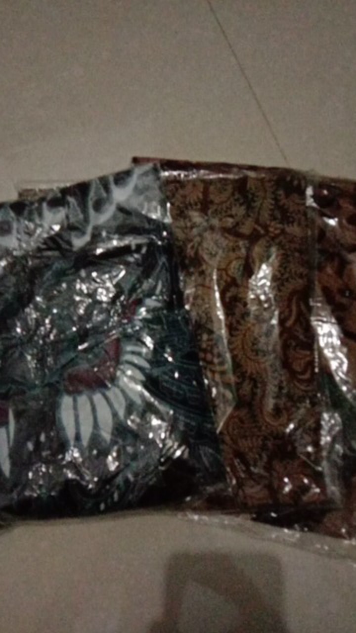 Bswart Batik Hrb026 Kenongo Hem Pendek Padi Pekalongan M L Xl Batik Pria Murah Modern Grosir