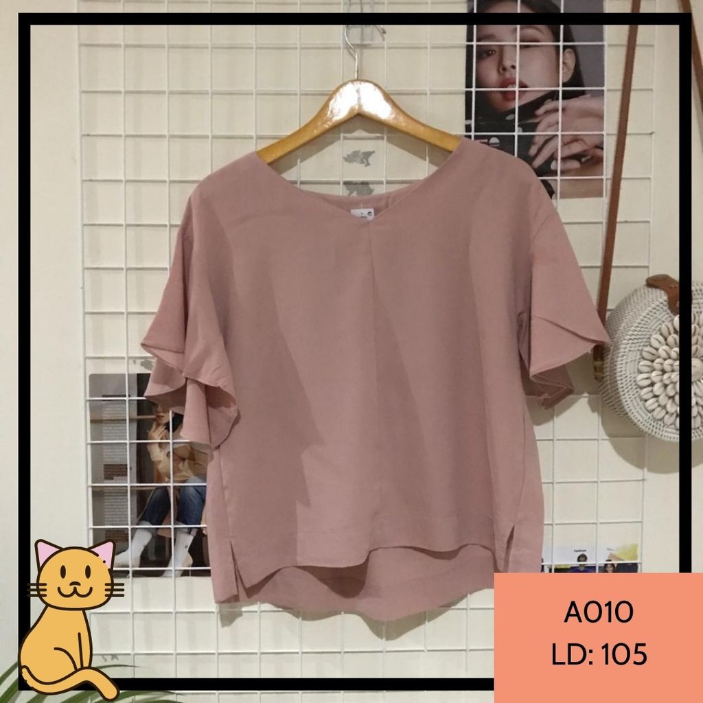 

Pastel Pink Bell Sleeves