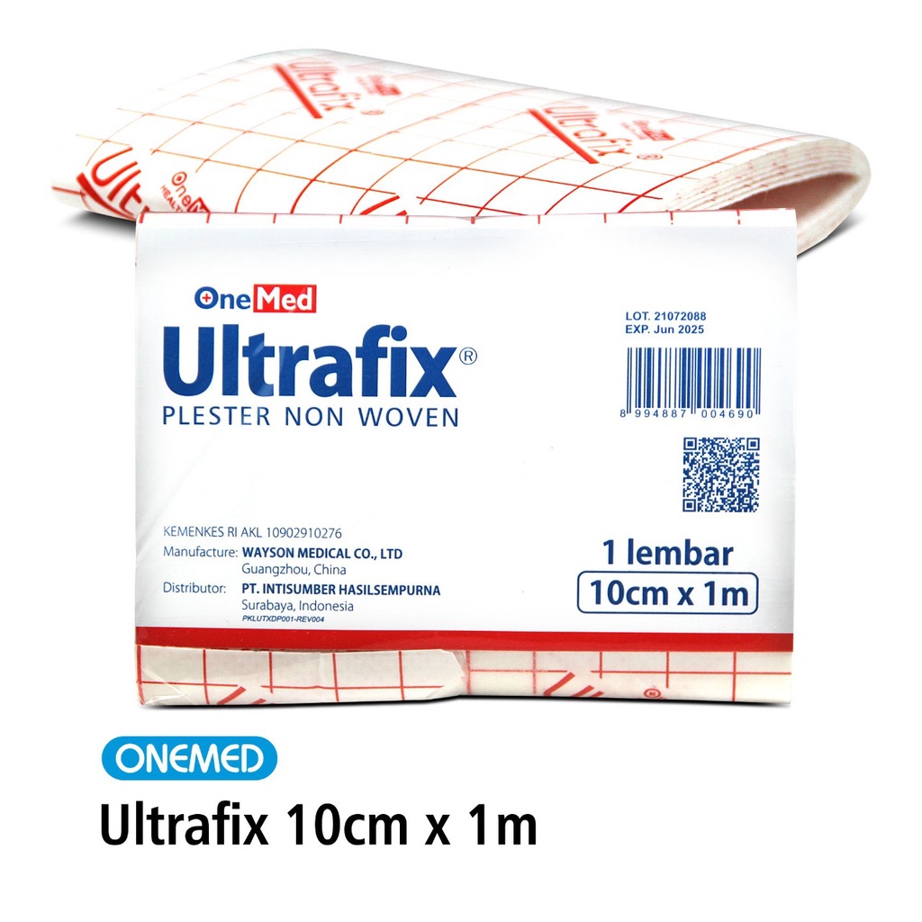 OneMed Ultrafix 10cmx1m Isi 1 Pcs