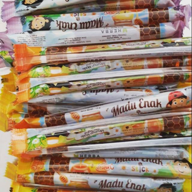 

Madu Enak Stick Madu Anak Rasa Original Jeruk Anggur