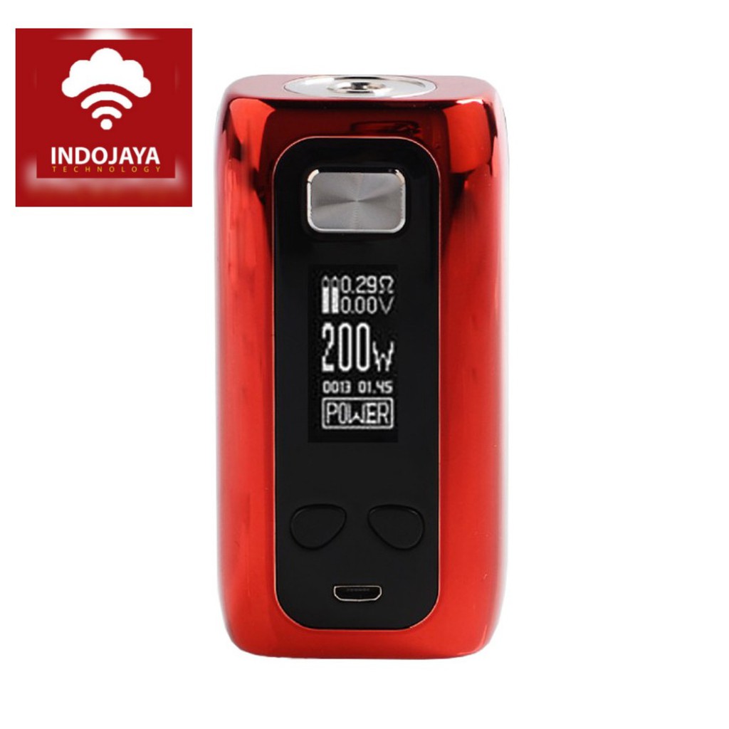 Think Vape Thor 200W Mod - RED CHROME Authentic indojaya