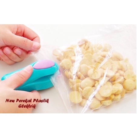 Mini Hand Sealer Elektrik Alat Press Plastik Perekat Plastik Snack Elektric Sealer Plastic