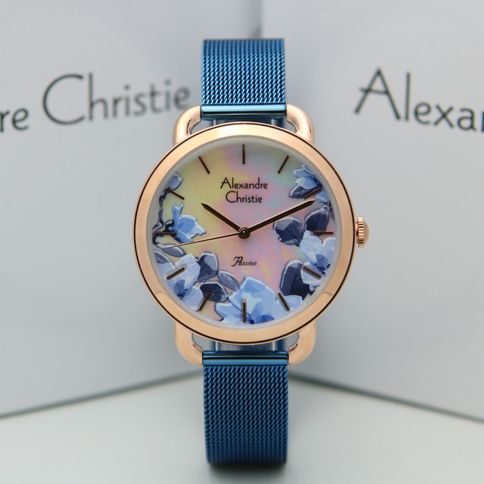 ORIGINAL Jam Tangan Wanita Alexandre Christie AC 2852 / AC2852 / 2852 Garansi Resmi 1 Tahun.