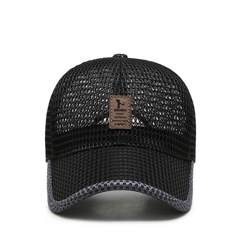 Topi baseball Bahan mesh breathable Untuk unisex 220329