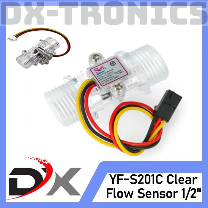 YF-S201C Flow Sensor YF S201C 0.5&quot; 0.5 Inch YFS201C