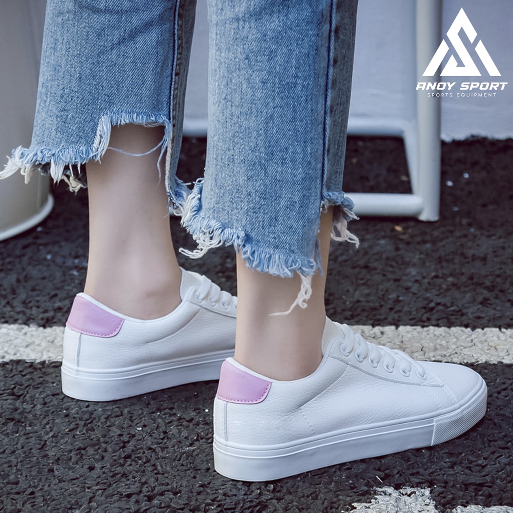 Sepatu Sneakers Wanita Anoy C-01 Sepatu Kets Kuliah Sekolah Kerja Hangout Murah Berkualitas