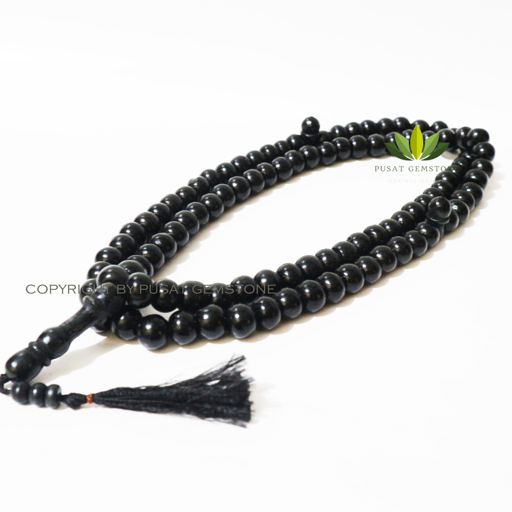 Tasbih Kayu Lokat 99 Butir 15 mm