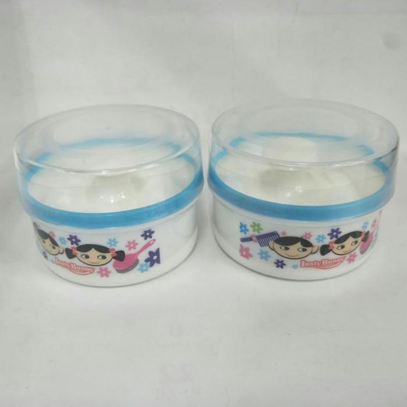 tempat bedak satuan lusty bunny anti pecah / wadah bedak anti pecah / tempat bedak lustybunny TB1501