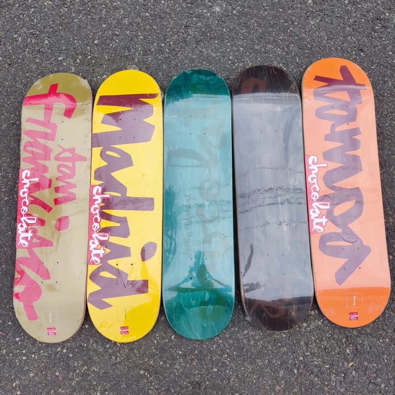 Chocolate skateboard deck homeTown all various