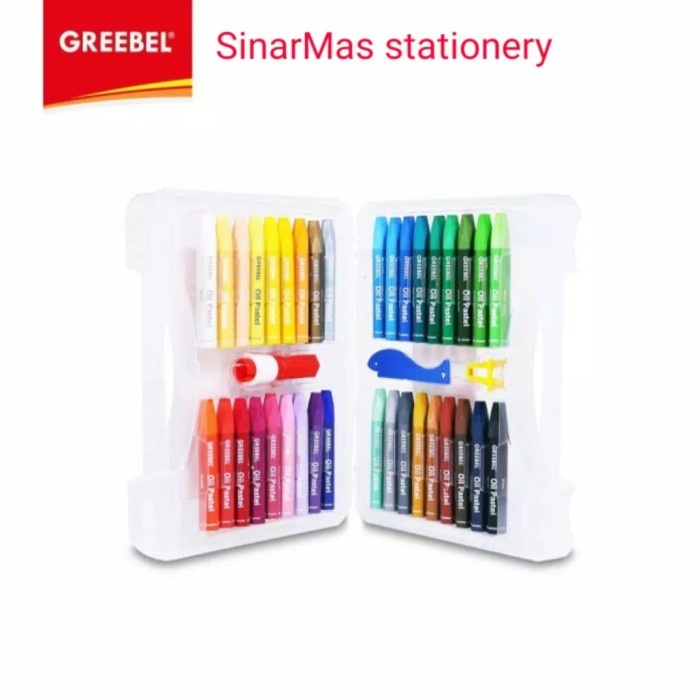 

Trendi Crayon 36 Warna Greebel / Greebel Oil Pastels 36 Colours Non Toxic Terlaris