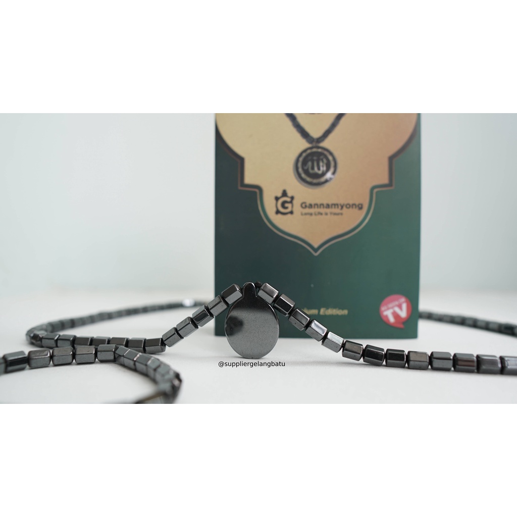GANNAMYONG PREMIUM KALUNG KESEHATAN KAKBAH besar TORMALIN MAGNET GAUSS