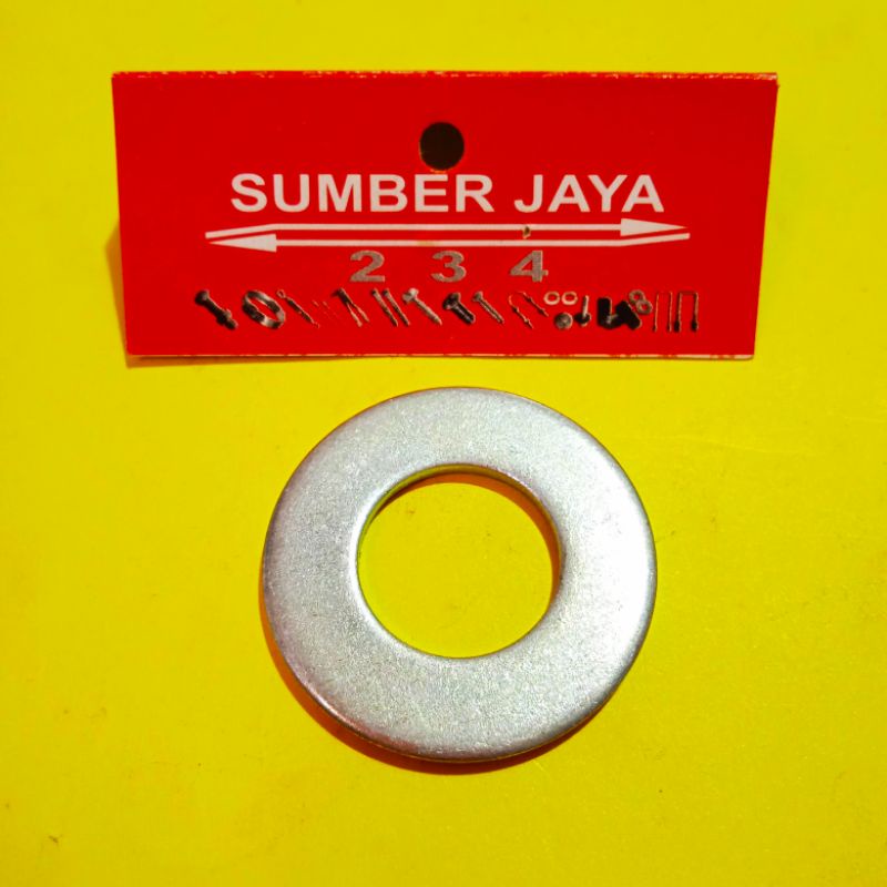 RING PLAT 20mm x 40mm putih TERMURAH