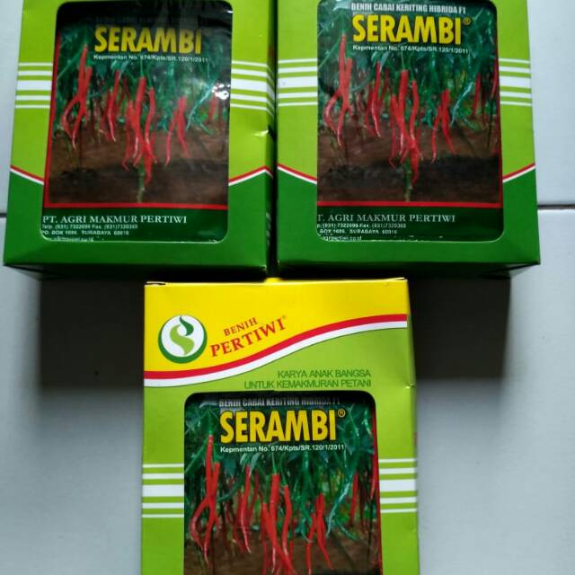 Benih cabe keriting serambi 10g