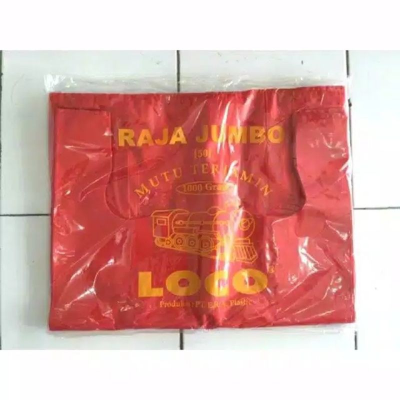 Kantong kresek Loco Raja Super Jumbo 50x75cm Tebal