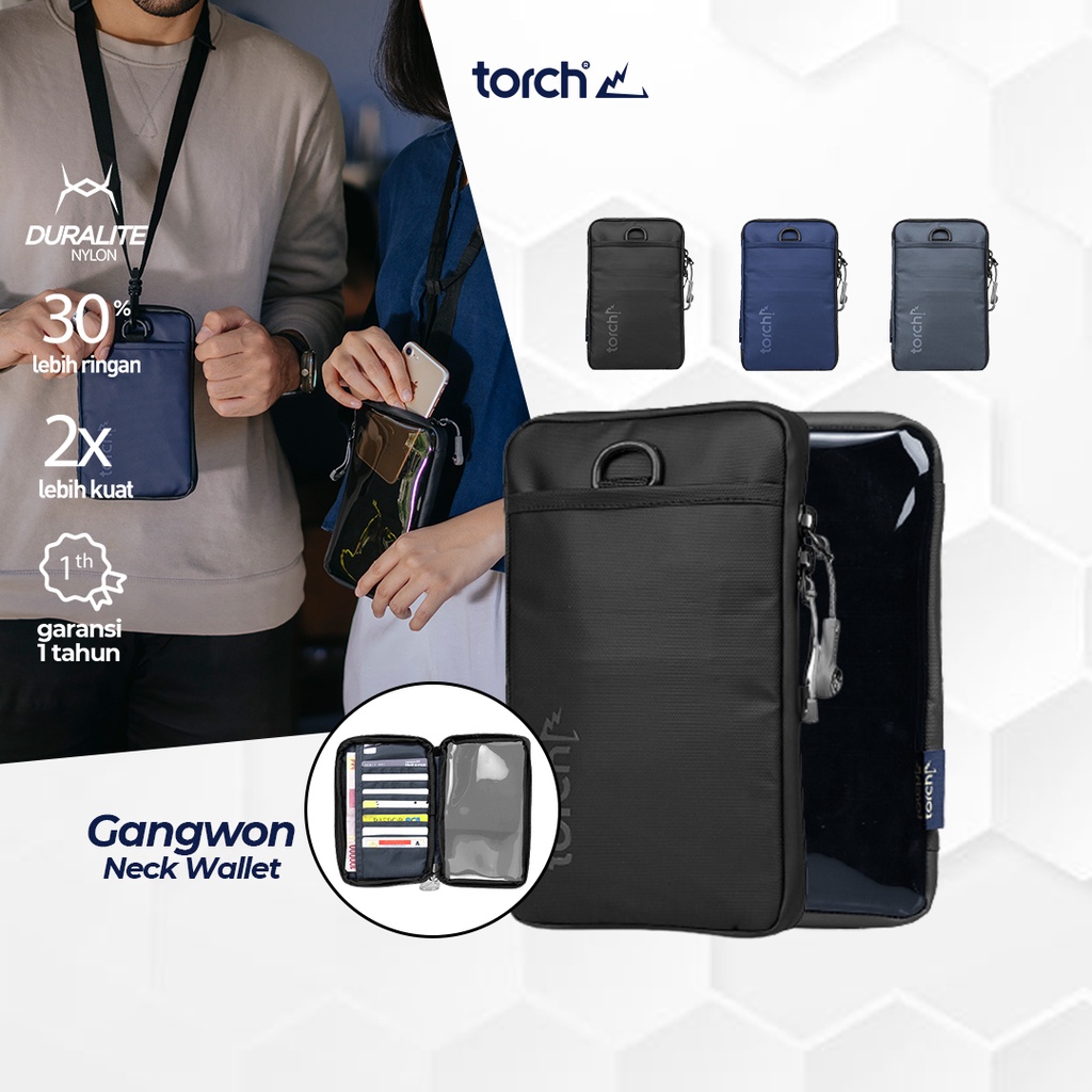 TORCH Depok Dompet Gantung Dompet Passport Gangwon