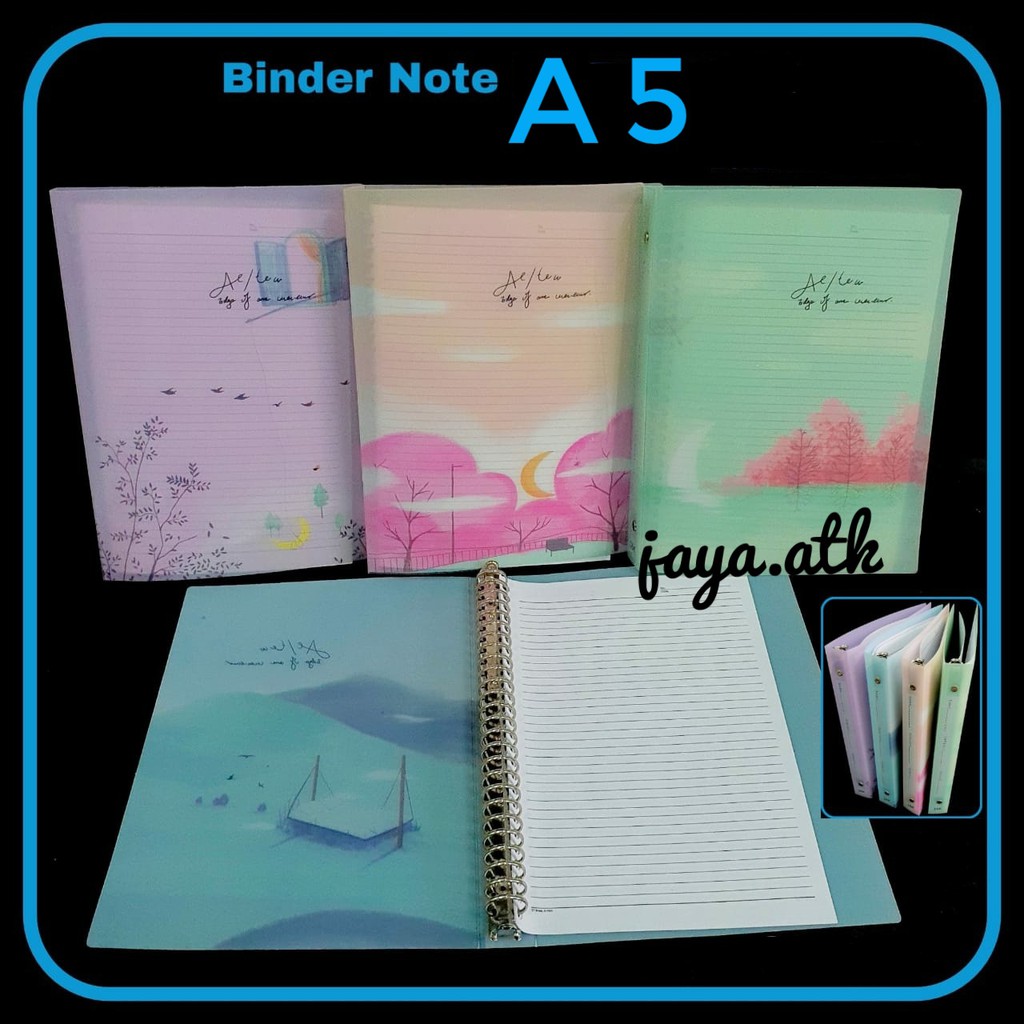 Binder Note A5 Motif Fancy