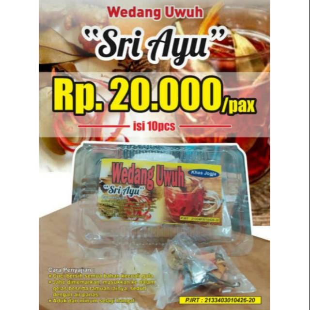 

Wedang Uwuh / minuman rempah alami