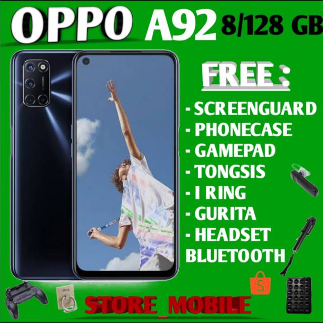 OPPO A92 8/128GB 2020 RAM 8GB ROM 128GB GARANSI RESMI