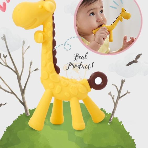 Kode Barang 550 Imundex Teether Giraffe Mainan Gigitan Bayi Jerapah Kotak Penyimpanan Terlaku Shopee Indonesia