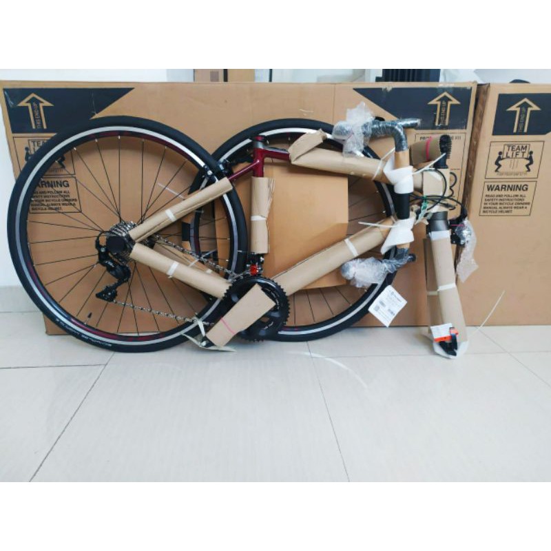 sepeda balap polygon stratos s5 (u brake)