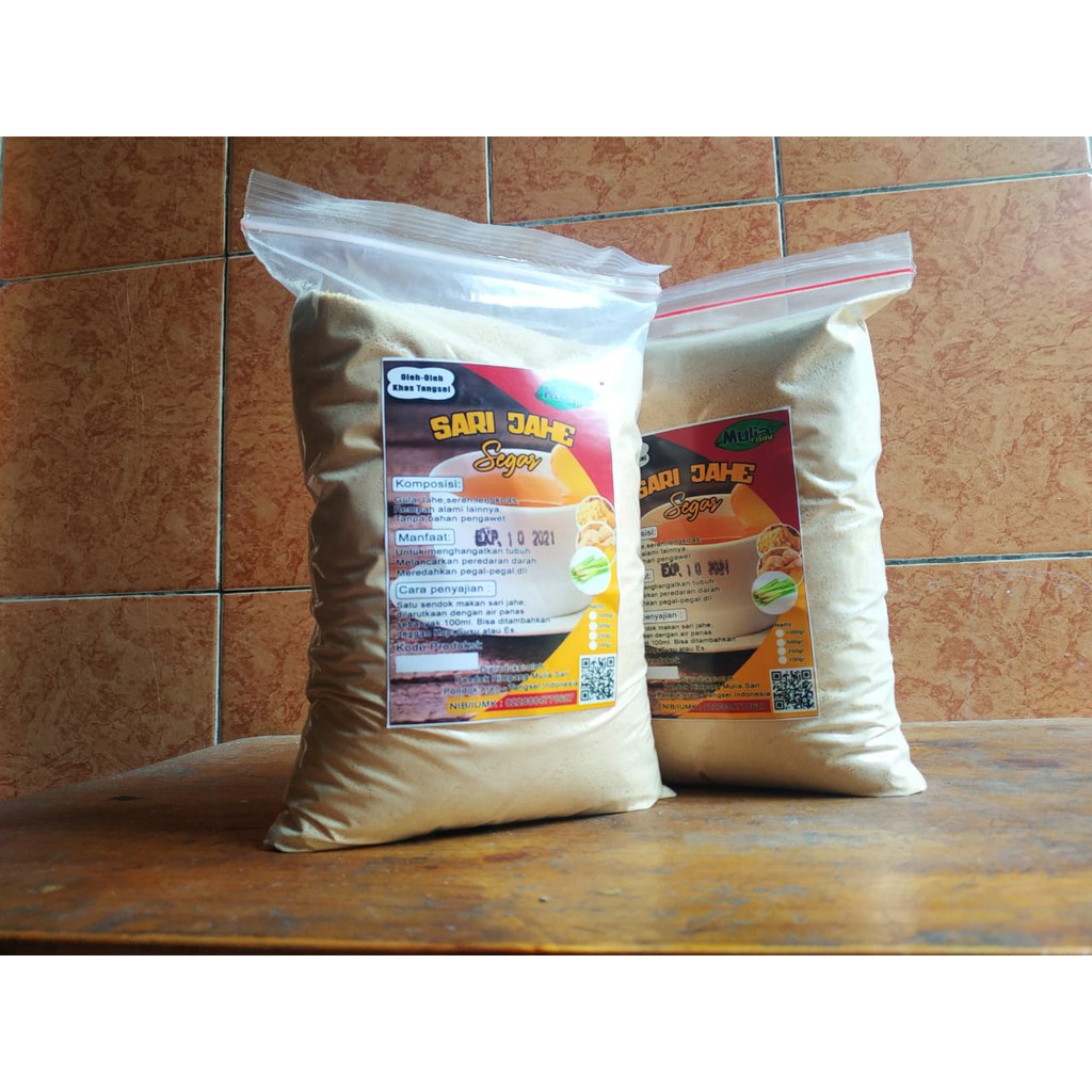 

SARI JAHE SEGAR HOME INDUSTRI UKURAN 1 KG