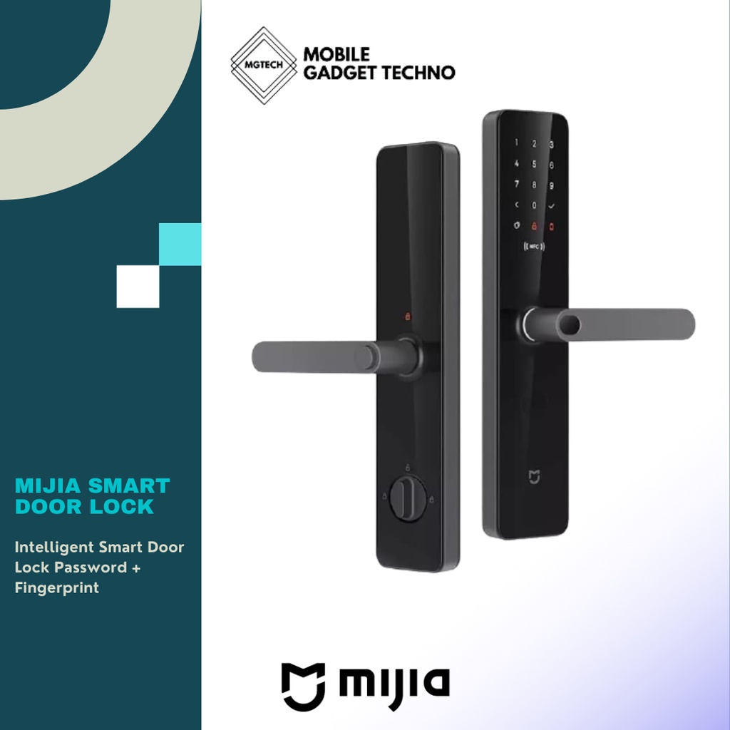 Xiaomi Mijia Intelligent Smart Door Lock Fingerprint Password Keyless Safety