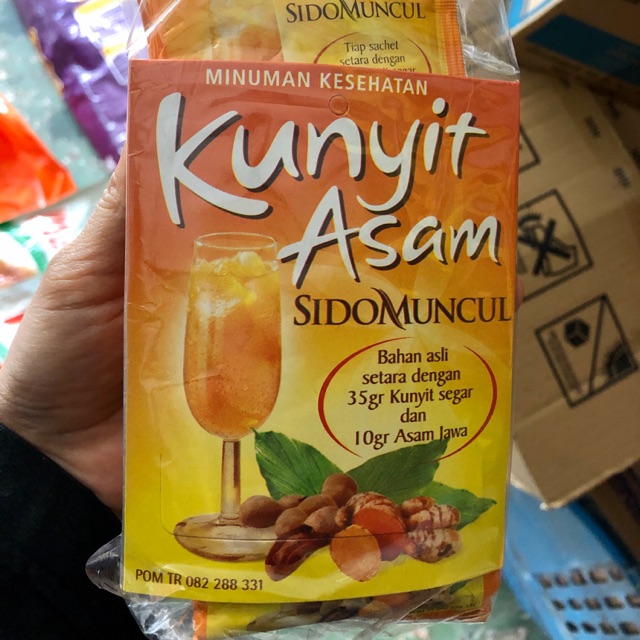 Kunyit Asam Sidomuncul renteng isi 10