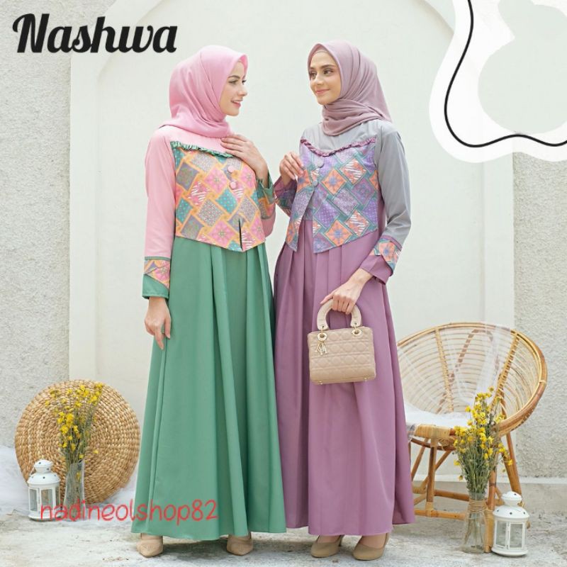 Dress Nashwa by Jelita Muslimah ( jelgant )