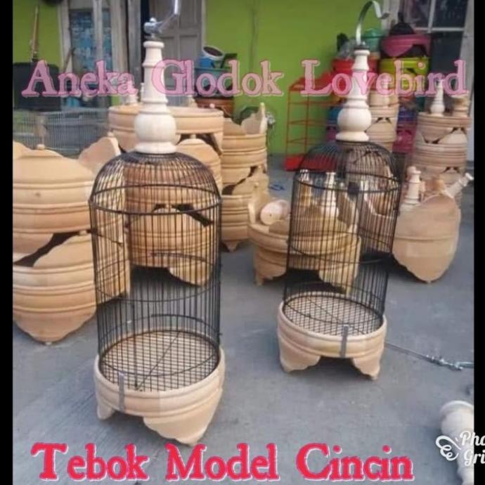 Tebok LoveBird Motif Cincin Termurah