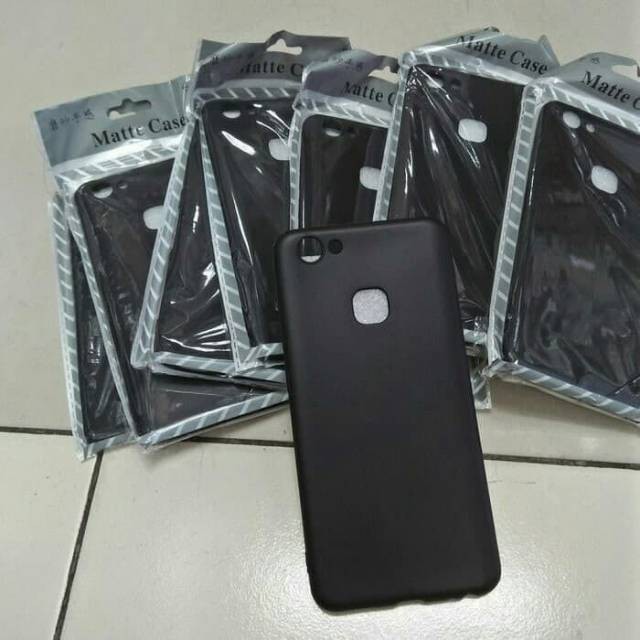 TPU slim matte Black for Honor 9 Lite softcase Jelly case