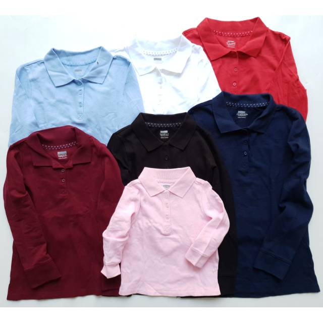 TAKE ALL 16PCS ORIGINALS POLO MIX BRAND LENGAN PANJANG
FADED GLORY, OLDNAVY