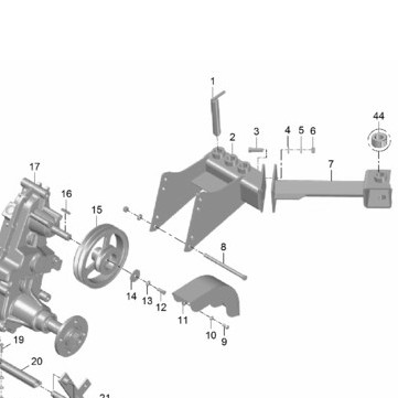 HITCH kepala garu DUDUKAN luku Traktor E85 Original Quick