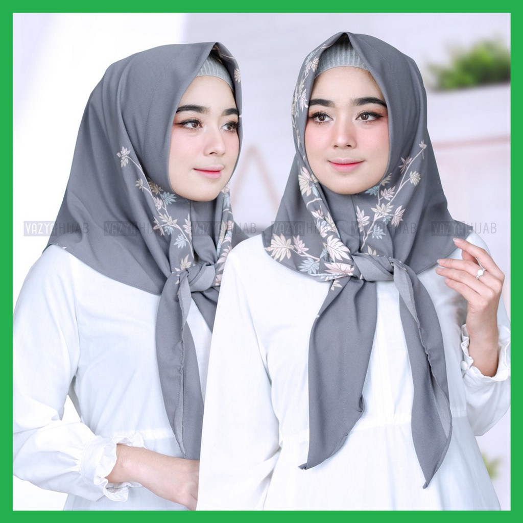 ✅ Segitiga Ranting [ Original ] Hijab Instan Rantting by Vazya Kerudung jilbab Twig Triangle Instant