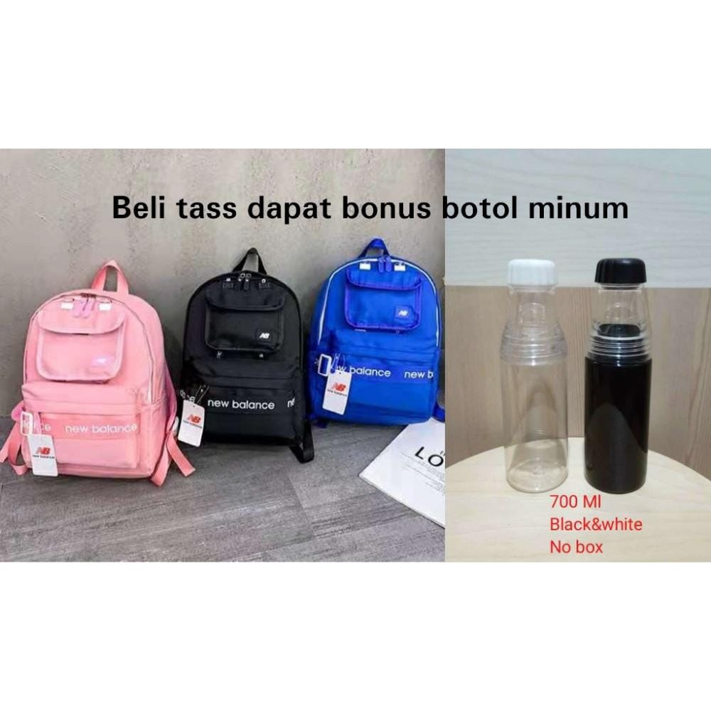 Backpack NB Free Botol Minum